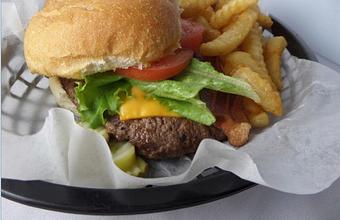 Product: Argonne Burger - Main Street Ed's in Argonne, WI American Restaurants