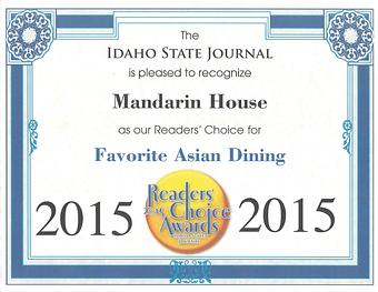 Product - Mandarin House in Pocatello, ID Chinese Restaurants