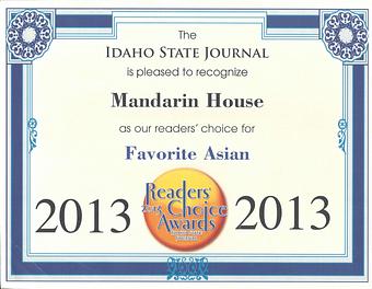 Product - Mandarin House in Pocatello, ID Chinese Restaurants