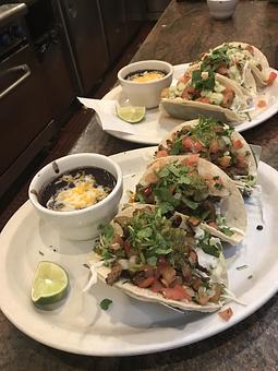 Product: Spicy Grilled Fish tacos - Marmalade Cafe - Santa Monica in Upscale Casual - Santa Monica, CA American Restaurants