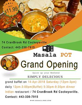 Product - Masala Pot in Cockeysville, MD Indian Restaurants