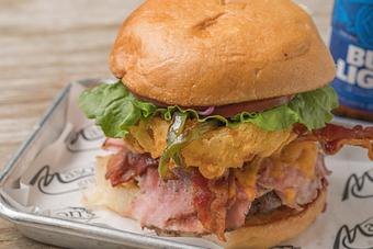 Product: Levi's Smokehouse Burger - Mason's Grill in Baton Rouge, LA American Restaurants