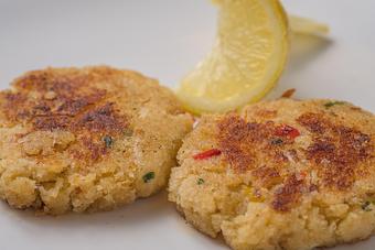 Product: Crab Cake Appetizer - Mason's Grill in Baton Rouge, LA American Restaurants