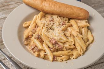 Product: Spicy Tasso & Andouille Sausage Pasta - Mason's Grill in Baton Rouge, LA American Restaurants