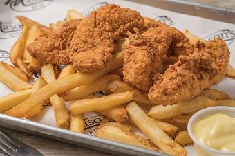 Product: Chicken Tender Platter - Mason's Grill in Baton Rouge, LA American Restaurants