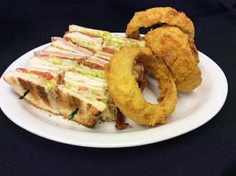 Product: Chicken & Ham Club Sandwich - Mason's Grill in Baton Rouge, LA American Restaurants