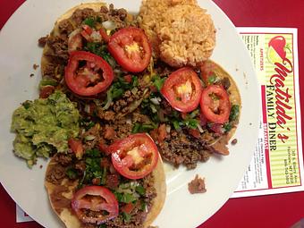 Product: Steak Street Tacos - Matilda's Family Diner in Fairview, MT Diner Restaurants