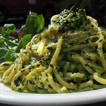 Product: Vegan Pesto Spaghetti - Maui Pasta in Gainey Ranch - Scottsdale, AZ Italian Restaurants