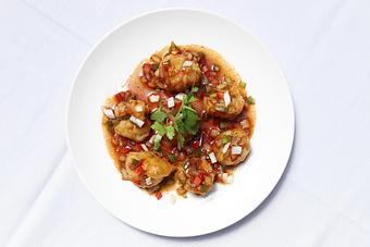 Product: Chef's Special- Black Pepper Scallop - Mazu Szechuan in New York, NY Bars & Grills