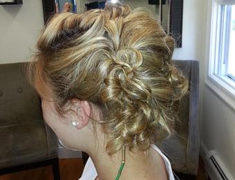 Product: Hadley prom 2014, thick hair medium length. - Meadow Street Styles in Hadley, MA Restaurants/Food & Dining