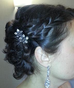 Product: Wedding 2013, short thick wavy hair. - Meadow Street Styles in Hadley, MA Restaurants/Food & Dining