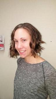 Product: A line graduated bob, with lots of texture on fine wavy hair. - Meadow Street Styles in Hadley, MA Restaurants/Food & Dining