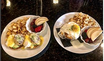 Product: Brunch Scallop & Metro Benedicts - Metropolitan - A Speakeasy in Town Square Village - Amarillo, TX American Restaurants