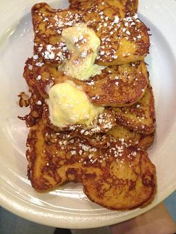 Product: pumpkin french toast - Micro Diner in Pittsburgh, PA American Restaurants