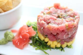 Product: Wicked Tuna Tartare - Mile Marker One Restaurant & Bar in Gloucester, MA American Restaurants