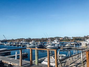 Product: endless water views at Mile Marker One - Mile Marker One Restaurant & Bar in Gloucester, MA American Restaurants