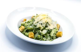 Product: CAESAR SALAD Crisp romaine, Caesar dressing, parmesan crouton - Mill Creek Tavern in Bayville, NY American Restaurants