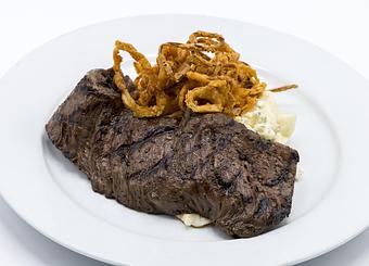 Product: GRILLED MARINATED SKIRT STEAK - Mill Creek Tavern in Bayville, NY American Restaurants