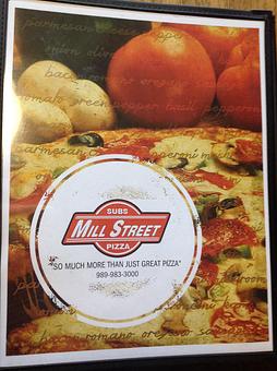 Product - Mill Street Pizza in Vanderbilt, MI Pizza Restaurant