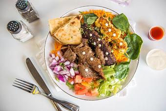 Product - Mix Platters Halal Boys in Secaucus, NJ Mediterranean Restaurants