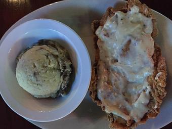 Product: Chicken fried chicken w/garlic mashed. Lunch special - Moby's Bar & Grill in Metairie, LA Bars & Grills