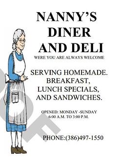 Product - Nanny's Diner and Deli in Fort White, FL Delicatessen Restaurants