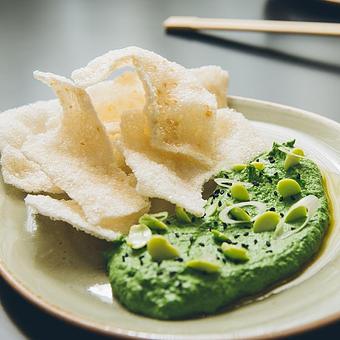 Product: Edamame "Guac" Dip - Naoki Sushi in Lincoln Park - Chicago, IL Sushi Restaurants