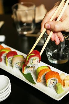 Product: Rainbow Maki - Naoki Sushi in Lincoln Park - Chicago, IL Sushi Restaurants