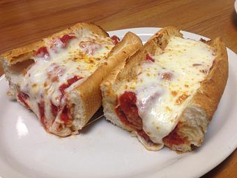 Product: MEATBALL PARMESAN - New York Pizzeria in Grand Prairie, TX Italian Restaurants