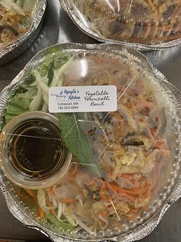 Product: vegetables vermicelli bowl for takeout - Nguyen's Kitchen in Cohasset, MA Bars & Grills