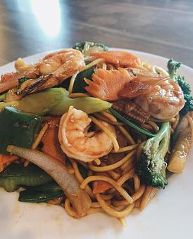 Product: with soft yellow egg noodles - Nguyen's Kitchen in Cohasset, MA Bars & Grills