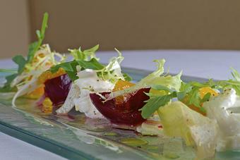 Product: Baby Beet & Burrata Cheese Salad - Nine Ten in La Jolla Village - La Jolla, CA American Restaurants