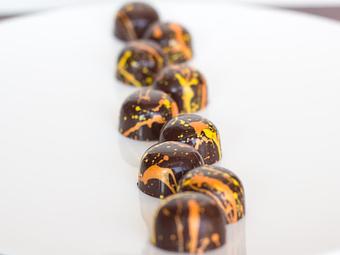 Product: Molded Vanilla-Citrus Prailine Truffles - Nine Ten in La Jolla Village - La Jolla, CA American Restaurants