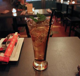Product: Homemade ice tea - Noodies Thai Kitchen in New York, NY Thai Restaurants