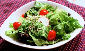 Product: Fresh mixed green salad - Noodies Thai Kitchen in New York, NY Thai Restaurants