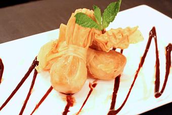 Product: Homemade fried banana - Noodies Thai Kitchen in New York, NY Thai Restaurants