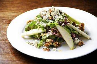 Product: Mixed greens, pears, walnuts, blue cheese, Dijon dressing - Novecento Brickell in Miami, FL Steak House Restaurants