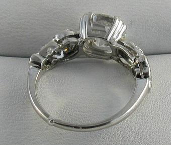 Product: After; repaired platinum ring - Nunez Fine Jewelers in Virginia Beach, VA Jewelry Stores