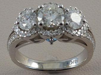 Product: Custom Engagement Ring - Nunez Fine Jewelers in Virginia Beach, VA Jewelry Stores