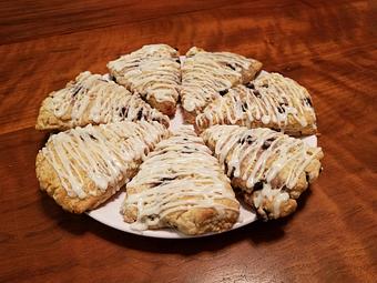 Product: Warm Scone with your Fresh-roast Coffee? - Odd Fellow Cafè & Coffee in Pierceton, IN Coffee, Espresso & Tea House Restaurants