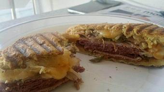 Product - Omeleggedon Smokehouse Cafe in Euclid, OH Coffee, Espresso & Tea House Restaurants