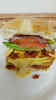 Product - Omeleggedon Smokehouse Cafe in Euclid, OH Coffee, Espresso & Tea House Restaurants