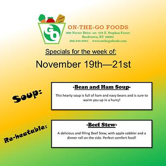 Product - On-The-Go Foods in Bardstown, KY American Restaurants