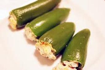 Product: 7 Cheesy Stuffed Jalapenos - Orabis Greek Mediterranean Restaurant in Cedar Hill, TX Mediterranean Restaurants