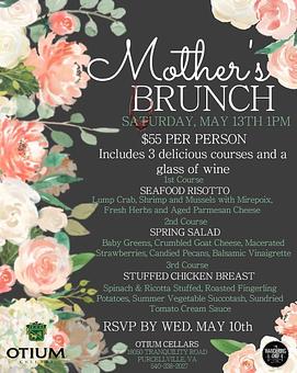 Product: Mother's Brunch - Otium Cellars in Purcellville, VA Bars & Grills