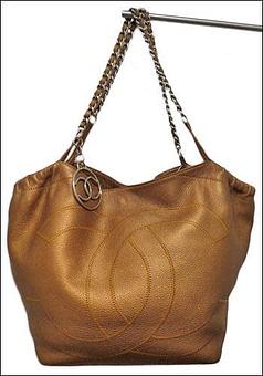 Product: Chanel bronze handbag - Otra Vez Couture Consignment in Olmos Park - San Antonio, TX Consignment & Resale Stores