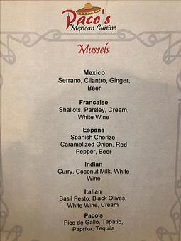 Product - Paco's Mexican Cuisine in Near Southside- Magnolia - Fort Worth, TX Mexican Restaurants