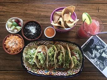 Product: Taco Sampler - Paloma Restaurant in Santa Fe, NM Mexican Restaurants