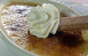 Product: Creme Brulee - Pamplemousse Le Restaurant in Beverly Green, by Stratosphere, Hilton & SLS Hotel & Casino - Las Vegas, NV French Restaurants
