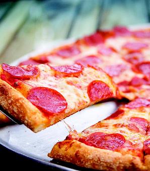 Product: Pepperoni Pizza - Pandora's Pizza in Encinitas, CA Italian Restaurants